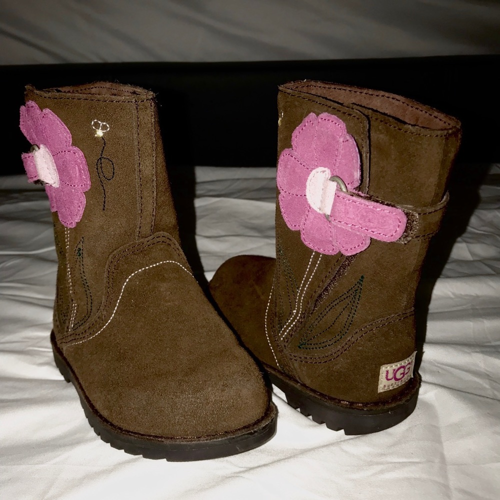 Toddler Floral UGG Boots size 7